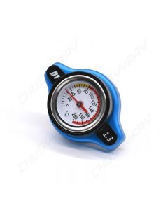 1.3 Bar Thermostatic Gauge Radiator Cap Cover Small Head With Water Temp Meter
