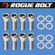 PONTIAC V8 VALVE COVER BOLTS STAINLESS STEEL KIT 326 350 389 400 421 428 455 GTO