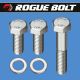 SBC BBC THERMOSTAT HOUSING BOLTS T-STAT HEX STAINLESS SMALL BIG BLOCK CHEVY GM