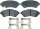 ACDelco Silver 14D699MH Semi-Metallic Front Disc Brake Pad Set GM Chevy