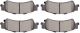 Ceramic Pads Rear Brake Pads Brakes Kits fit for Cadillac DeVille DTS for Chevy
