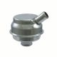 Universal Chrome Steel Mopar Style Push-In Breather with PCV Valve