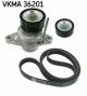 V-ribbed Belt Set For Dacia DOKKER DUSTER LODGY LOGAN SANDERO 117206842R