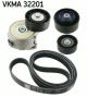 V-ribbed Belt Set For Fiat DOBLO 10-23 DUCATO 11- Vauxhall COMBO 12- 51758383