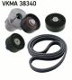 V-ribbed Belt Set For BMW 1 06-11 3 04-11 11287556251