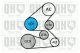 V-ribbed Belt Set for Vauxhall ASTRA COMBO CORSA MERIVA ASTRAVAN