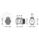 Air conditioning compressor air conditioning compressor for Mercedes-Benz S-Class Coupe