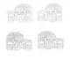 VW Passat Window Regulator Repair Clips Front Left Right Driver Passenger Side
