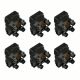 SET-SIFD487-6 Set of 6 Ignition Coils for Pickup E150 Van F150 Truck F250 Mark