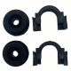 2 Set Upper Radiator Mount Bracket & Bushing For 2008-15 Nissan Rogue S SL SV l4