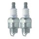 NGK Set Of 2 Spark Plugs Nickel Standard for Buick Chevrolet Cadillac GMC Isuzu