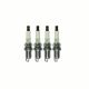 NGK Set of 4 V-Power Spark Plug For Acura Honda Ford Mazda Plymouth L4