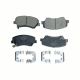 Front Ceramic Disc Brake Pad Sets For 2011-2016 Hyundai Elantra GT Veloster Kia