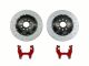 034 MOTORSPORT Rear 2-Piece Floating 350mm Brake Rotor Upgrade 034-301-2004-RED
