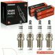 4Pcs Nickel Spark Plugs for VW Jetta 93-99 Passat Subaru Forester Chevy Beretta