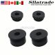 4 Pcs For Honda CRV Accord 1997-2013 Radiator Upper Lower Rubber Cushion Bushing