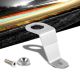 Silver Aluminum Radiator Stay Mount Bracket+Fender Washer For Honda 92-97 Civic