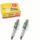 2 pc NGK 6715 BR8HS SOLID Standard Spark Plugs for Ignition Wire Secondary fr