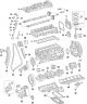 Genuine Mercedes-Benz Cylinder Head 256-010-33-11