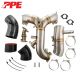 PPE Brushed Intake Manifold & Turbo Inlet Kit For 20-25 Ford 6.7L Powerstroke
