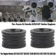 2X Cam Shaft Seal Cover Cap Plug w/ O-rings For Honda For Acura Integra B17 H22