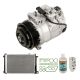 For Mercedes E63 AMG 2012-2015 OEM AC Compressor w/ Condenser Drier