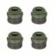Elring 4pc Engine Valve Stem Oil Seal Set For W245 B200 SOHC 2006-2011