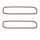 Elring 2pc Engine Valve Cover Gasket Set For VW 411 412 Transporter Vanagon H4