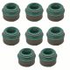 Elring 8pc Engine Valve Stem Oil Seal Set For Renault Alliance 2.0 L4 SOHC FWD