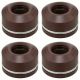 Elring 4pc Engine Valve Stem Oil Seal Set For W201 190E 2.3 L4 SOHC RWD Sedan