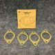 4 Atlas A36 1961 Studebaker Water Outlet Thermostat Gaskets NOS 33089