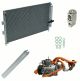 RYC Reman AC Compressor Kit AD-0610 With Condenser Fits Civic Hybrid 1.3L 06-11