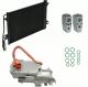 RYC Reman AC Compressor Kit IG492 With Condenser Fits Milan Hybrid 2.5L 10-11