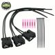 3PCS Ignition Coil Connector Plug Pigtail For TOYOTA JSOARER JZZ30 CROWN JZS170