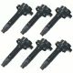 SET-WKP9212137-6 Walker Products Ignition Coils Set of 6 for F150 Truck Lincoln