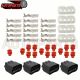 4 PCS 90980-11885 Ignition Coil Plug Connector Kit For Toyota Lexus Camry Yaris