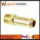 Universal Fitting Plug Brass Conventional NPT1/8-27 For Radiator Overflow Nipple