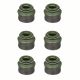 Elring Set 6 Engine Valve Stem Seals 6 mm For Smart Cabrio Fortwo City-Coupe L3