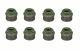 Elring Set of 8 Engine Valve Stem Seals 6 mm For Volkswagen CrossFox Gol 1.6L L4