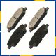 Front Brake Pads D1413 for Kia Optima 2011-2015 Hyundai Genesis Coupe 10-2016