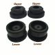 4X Lower & Upper Radiator Rubber Mount Bushing Grommets For Honda Accord Civic