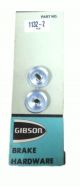 Gibson 1132-2 Brake Hold Down Spring Top Cup 1132 Brand New