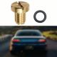 Copper Coolant Tank Bleeder Screw Water Tank Drain Screw Practical with O-ring