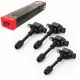 4x Ignition Coil Module Ignition Coil for Nissan x-Trail T30 2.0 2.5