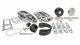 THE BLOWER SHOP SBC 192 2V Blower Kit w/Short Water Pump- 3110