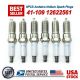 6X Iridium Spark Plugs 41-109 12622561 For AC delco Buick Cadillac Chevrolet GM