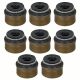 Elring 8pc Engine Valve Stem Oil Seal Set For Volkswagen Saveiro 2018 & 2022-23