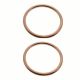 Elring 2pc Engine Intake Manifold Gasket Set For Volkswagen Karmann Ghia 1967-69