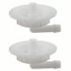2Pack Radiator Coolant Reservoir Overflow Tank for Accord Pilot2694