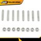 Fit For 1955 -1986 Chevy 283 327 350 400 Small Block Valve Cover Stud Kit Bolts